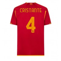 AS Roma Bryan Cristante #4 Hemmatröja 2023-24 Korta ärmar